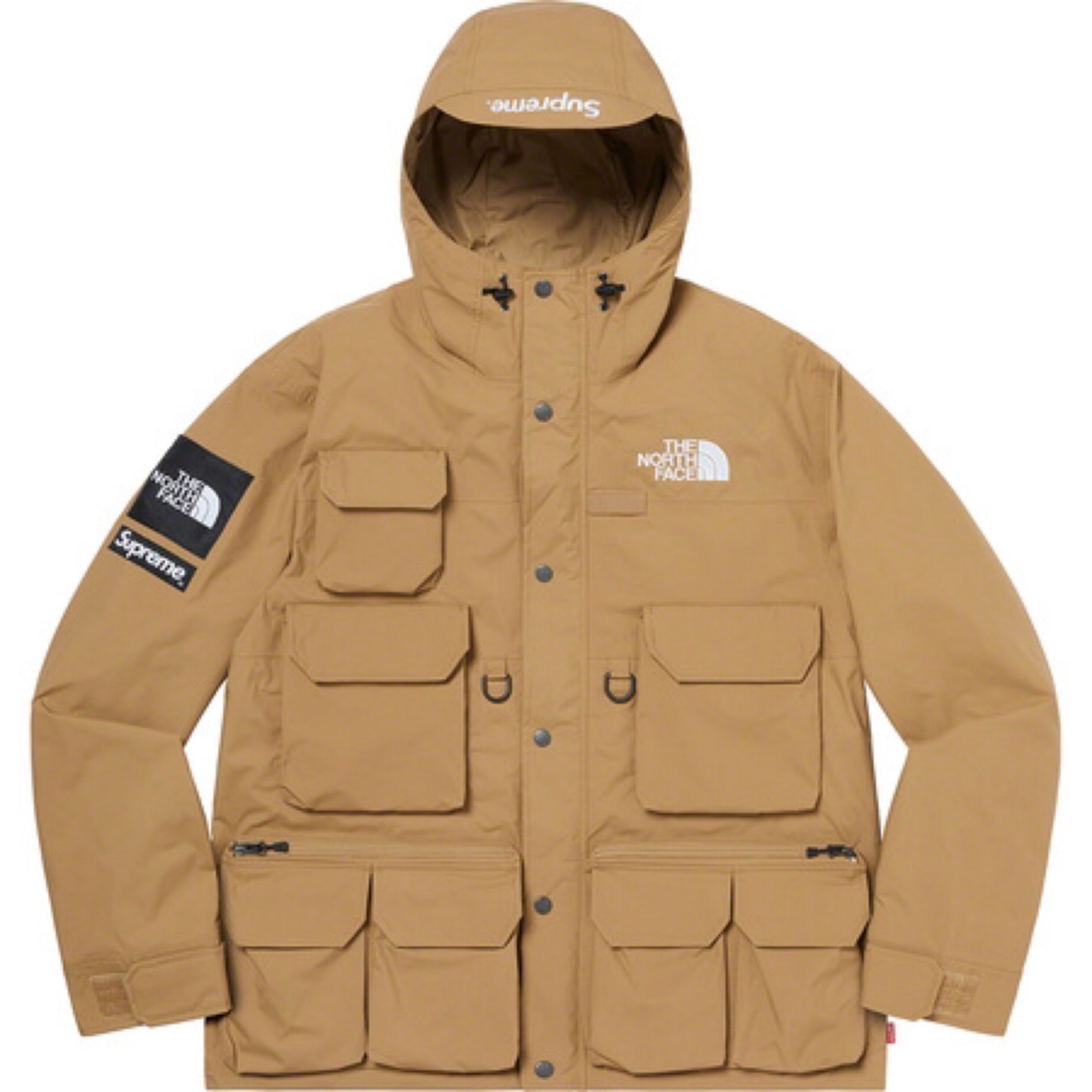 Supreme The North Face Cargo Jacket Gold – Centrall Online