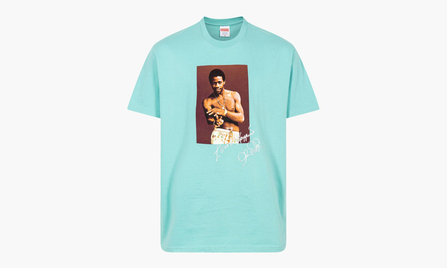 Supreme Al Green Tee Teal - Centrall Online
