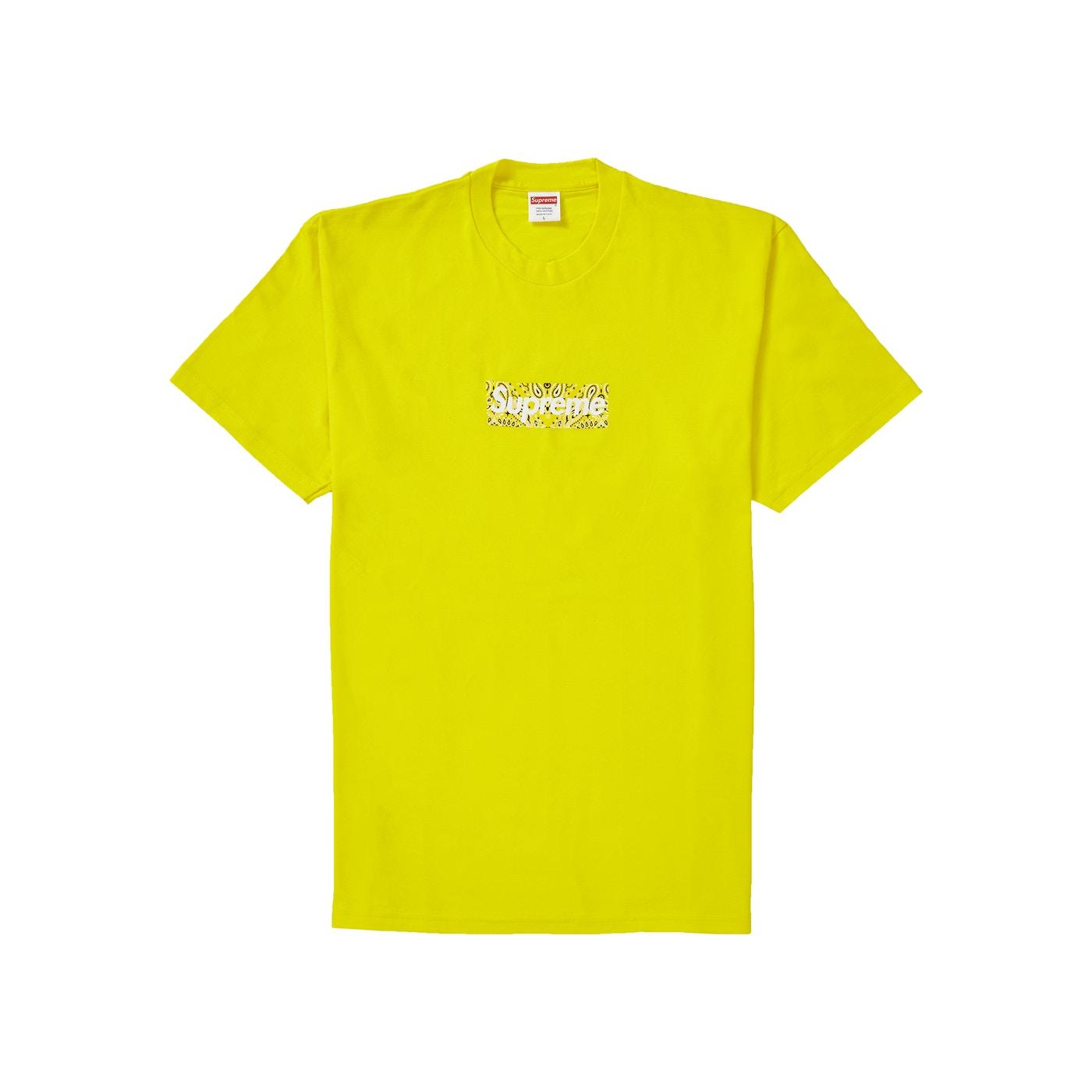 Supreme bandana box logo (Yellow) - Centrall Online