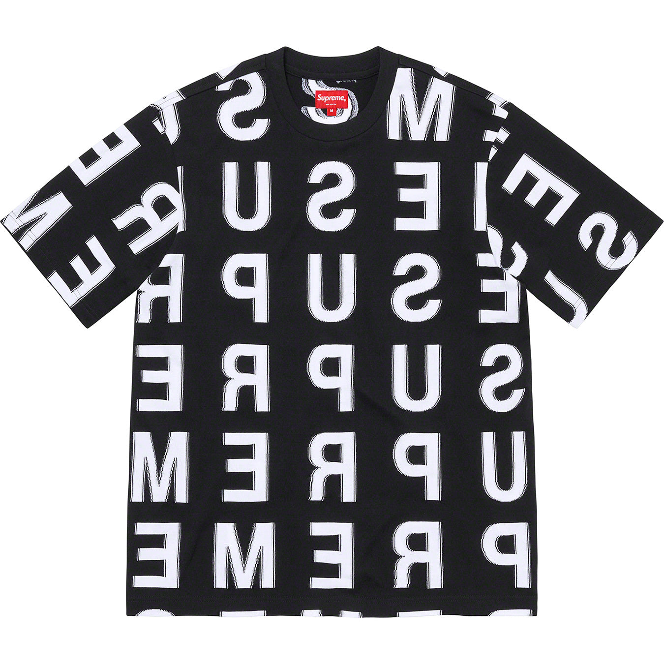 Supreme Intarsia S/S Top (SS21) Black - Centrall Online