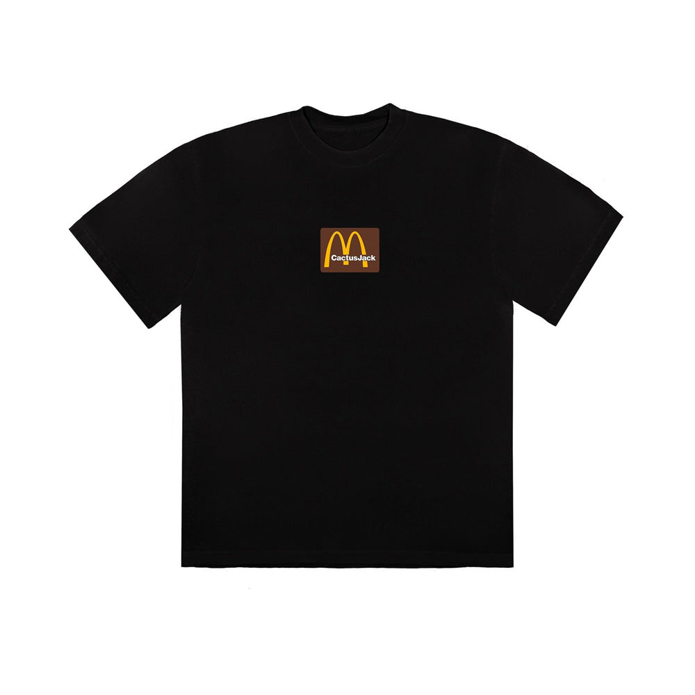 Travis Scott x McDonald's Sesame Inv II T-Shirt Black - Centrall Online