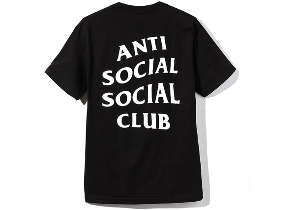 Anti Social Social Club Logo 2 Tee (SS20) Black - Centrall Online