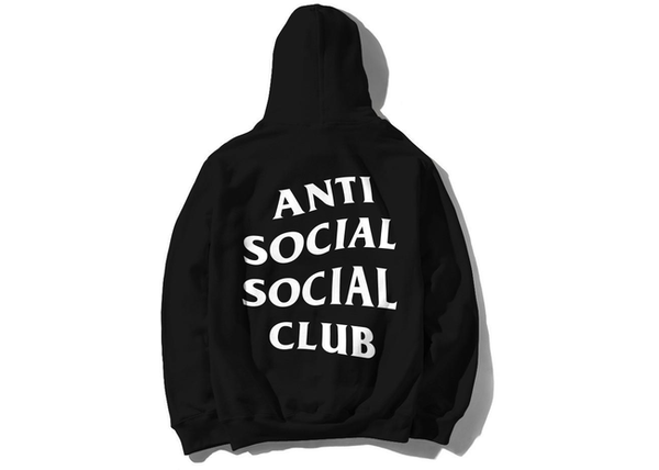 Anti Social Social Club Mind Games Hoodie (FW19) Black - Centrall Online