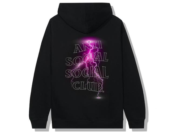 Anti Social Social Club Save Your Tears Hoodie Black - Centrall Online