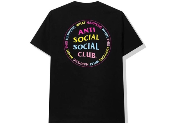 Anti Social Social Club What Happened Tee Black - Centrall Online