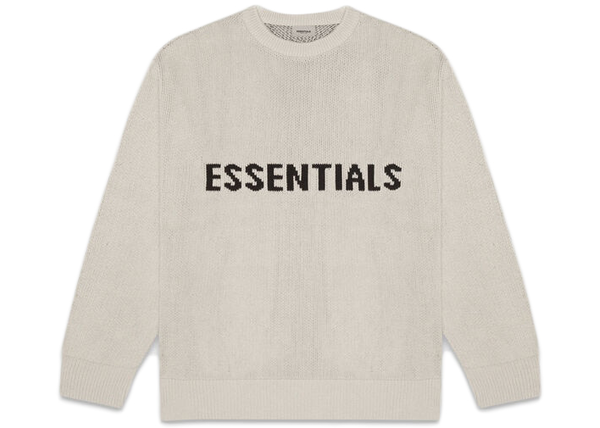 Fear of God Essentials Knit Sweater Moss - Centrall Online