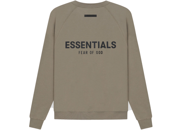 FEAR OF GOD ESSENTIALS Pull-Over Crewneck Taupe - Centrall Online
