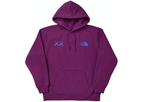 KAWS x The North Face Popover Hoodie Pamplona Purple - Centrall Online