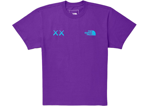 KAWS x The North Face Tee Gravity Purple - Centrall Online