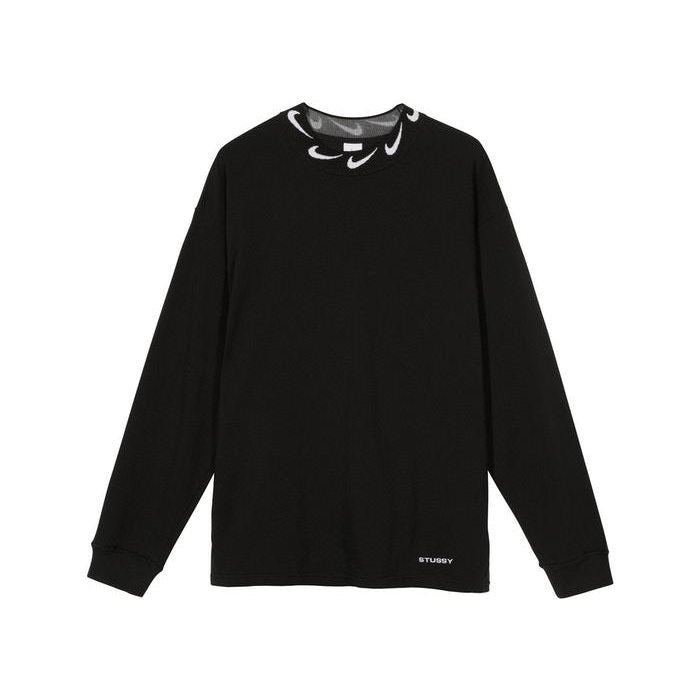 Nike x Stussy - NRG BR LS Crewneck Sweater Black - Centrall Online