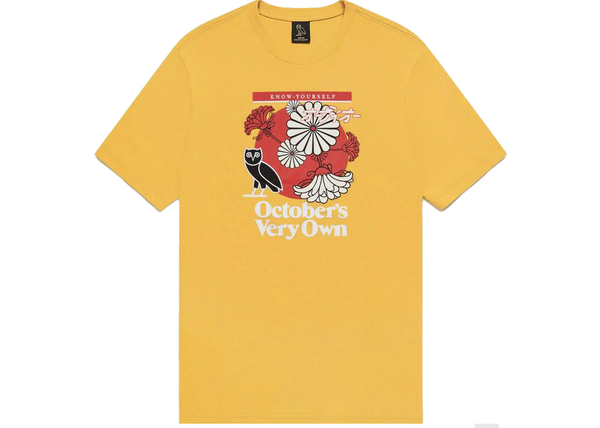 OVO Bloom T-Shirt Yellow - Centrall Online