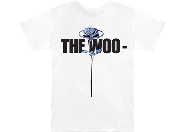 Pop Smoke x Vlone The Woo T-Shirt White - Centrall Online