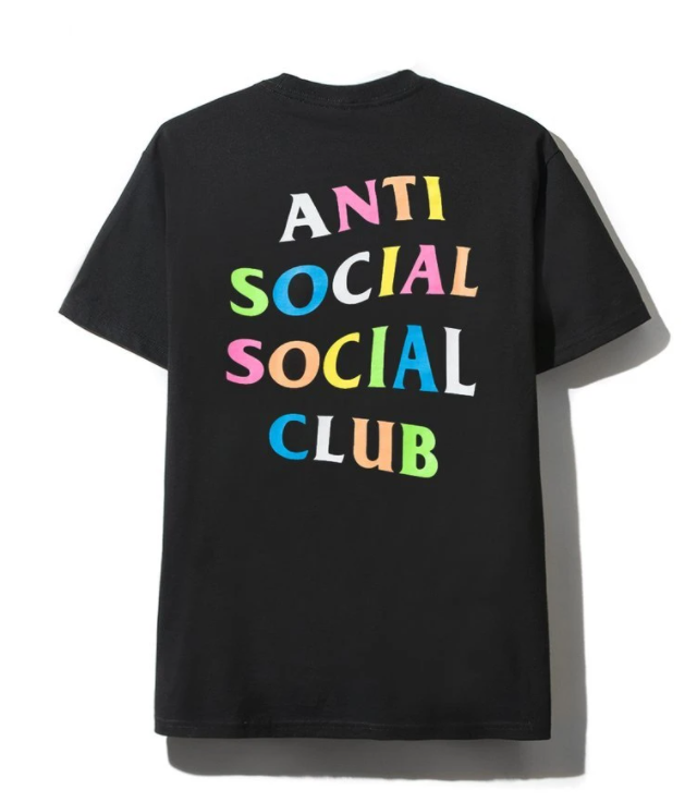 ASSC Frenzy Multicolor black tee - Centrall Online
