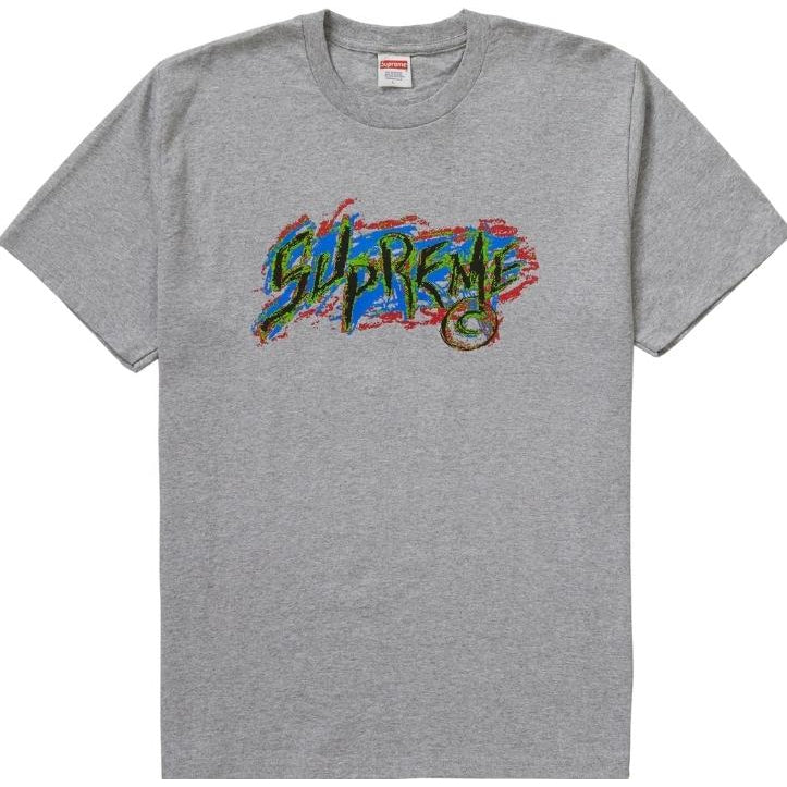 Supreme Scratch Tee "Grey" - Centrall Online