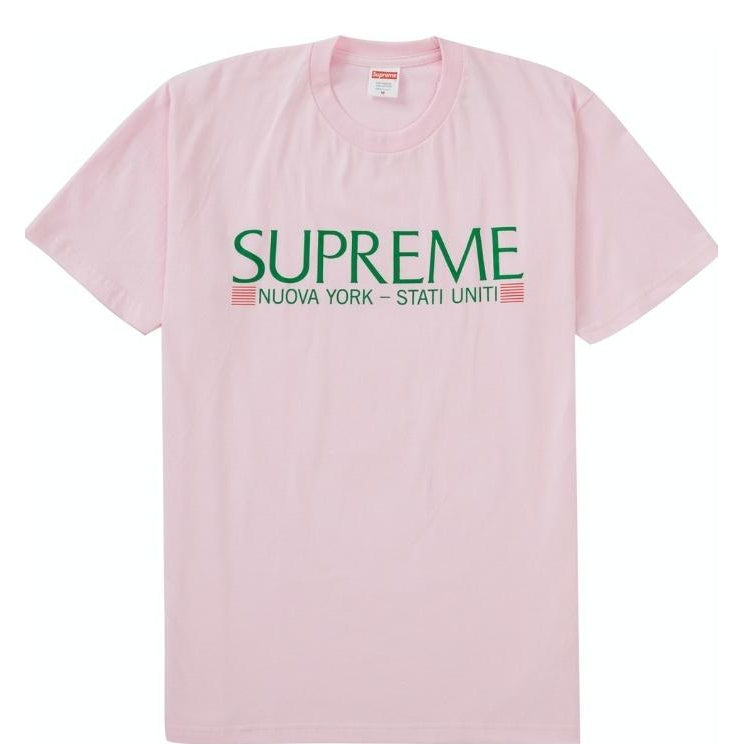 Supreme Nuova York Tee Pink - Centrall Online