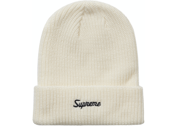 Supreme Loose Gauge Beanie (FW21) White - Centrall Online