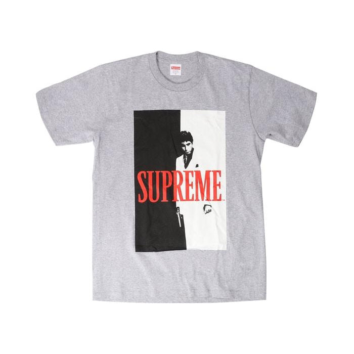 Supreme Scarface Split Tee "Grey" - Centrall Online