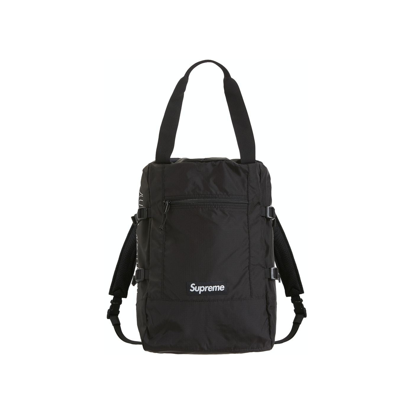 Supreme Tote Backpack - Black - Centrall Online