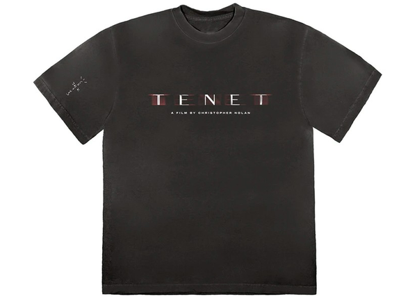Travis Scott Tenet T-Shirt Black - Centrall Online
