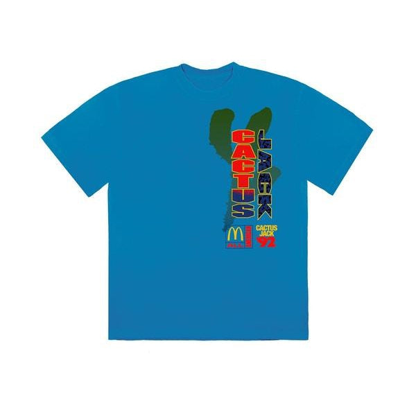 Travis Scott x McDonald's All American '92 II T-Shirt Blue - Centrall Online