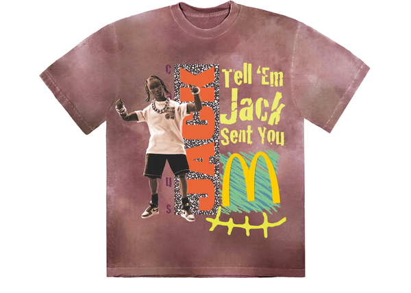 Travis Scott x McDonald's Jack Smile II T-Shirt Multi - Centrall Online