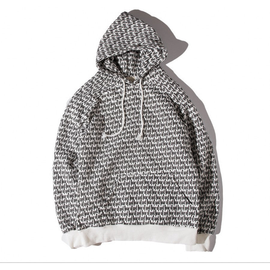 Fear of God FOG All Over Pouch Hoodie (White) - Centrall Online