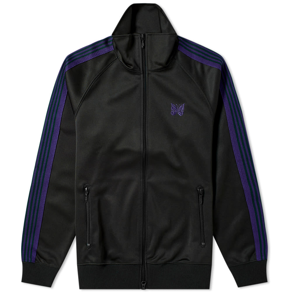Needles - Black & Purple Track Jacket - Centrall Online