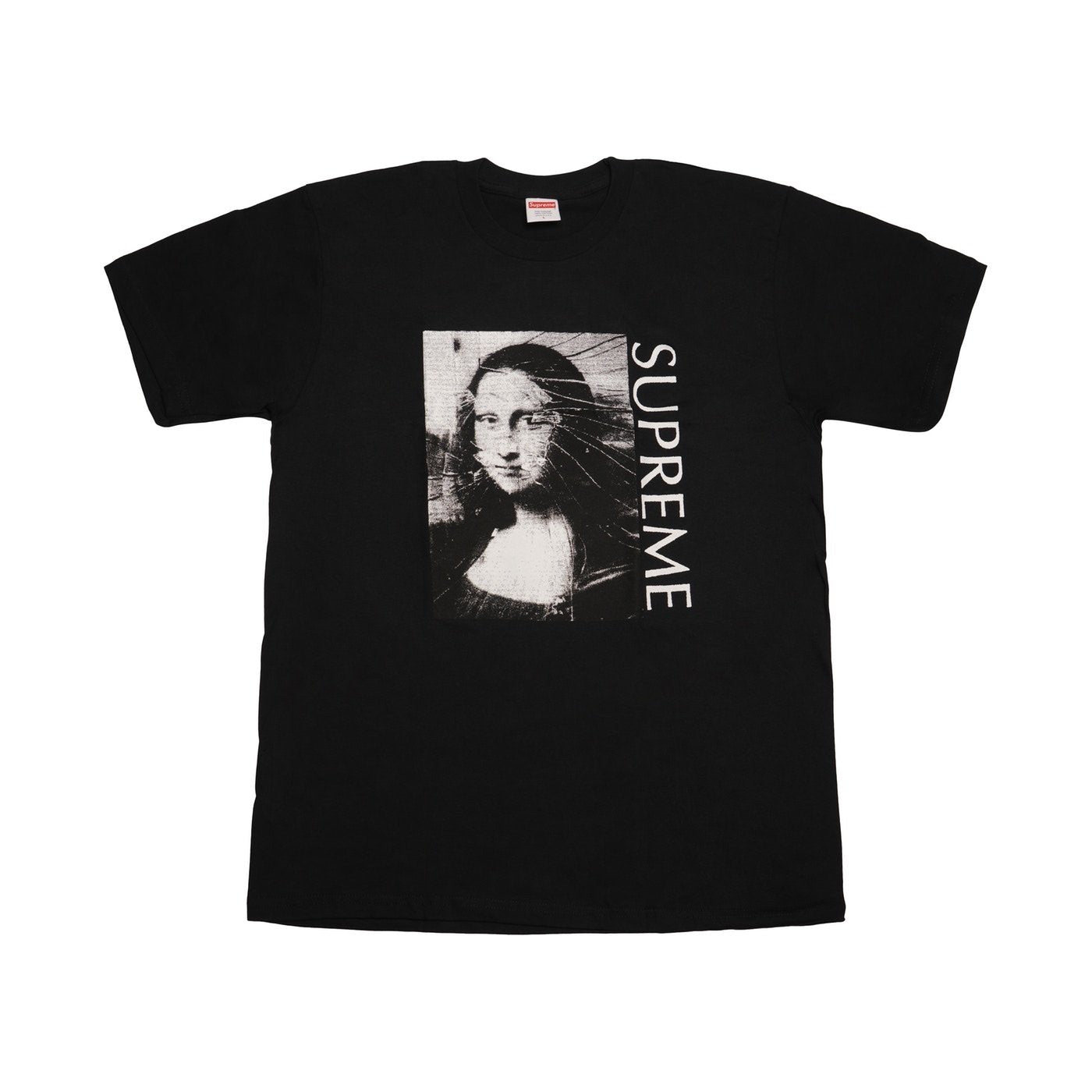 Supreme Black Mona Lisa Tee - Centrall Online