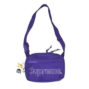 Supreme Shoulder Bag (FW18) Purple - Centrall Online