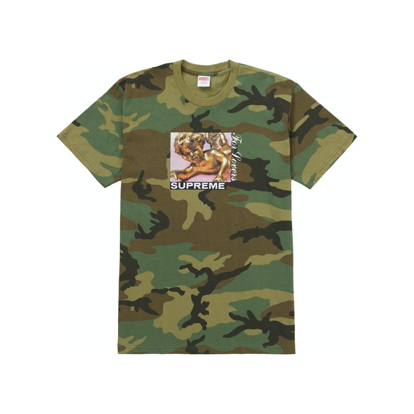 Supreme Lovers Tee Wood land camo - Centrall Online
