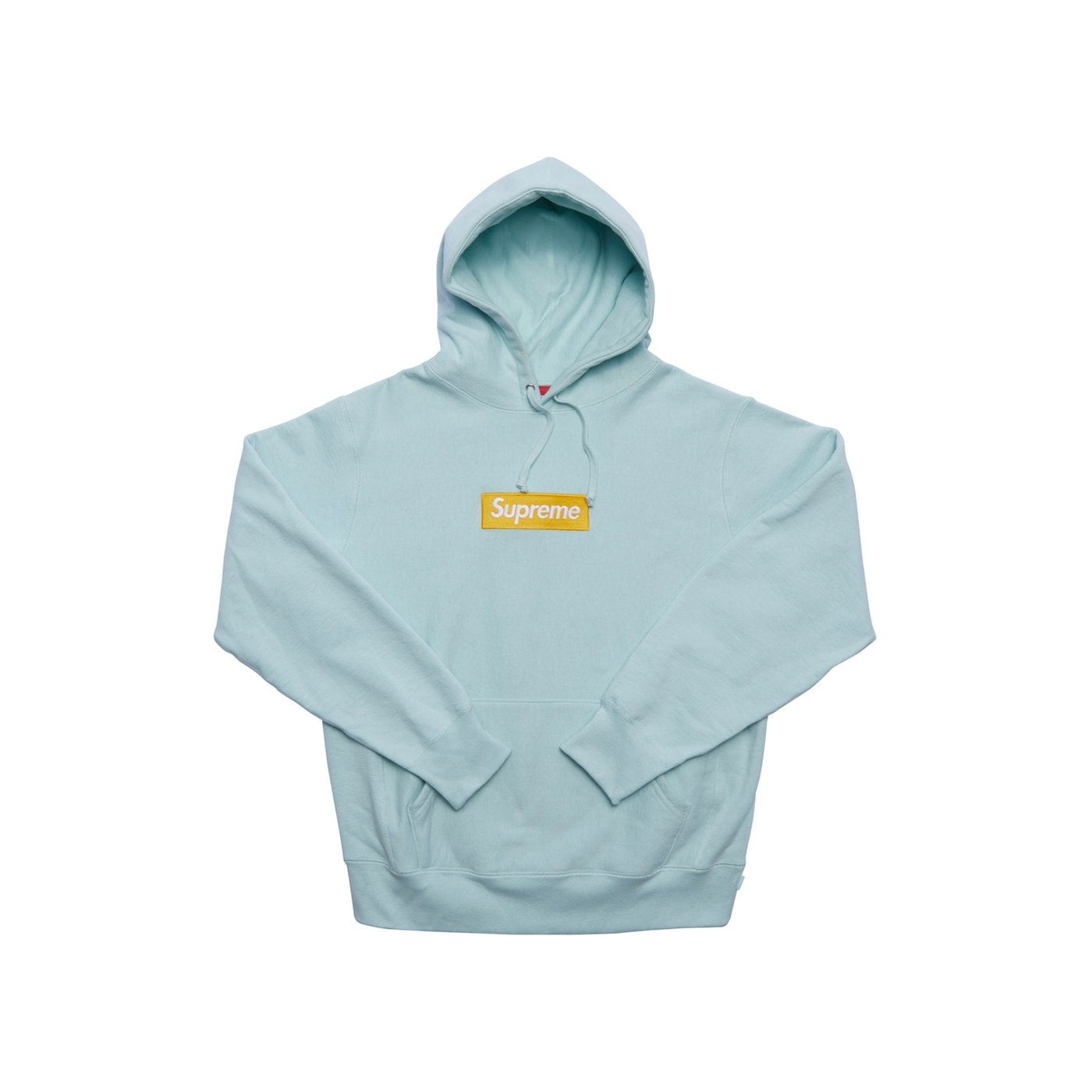 Supreme Ice Blue box logo hoodie - Centrall Online