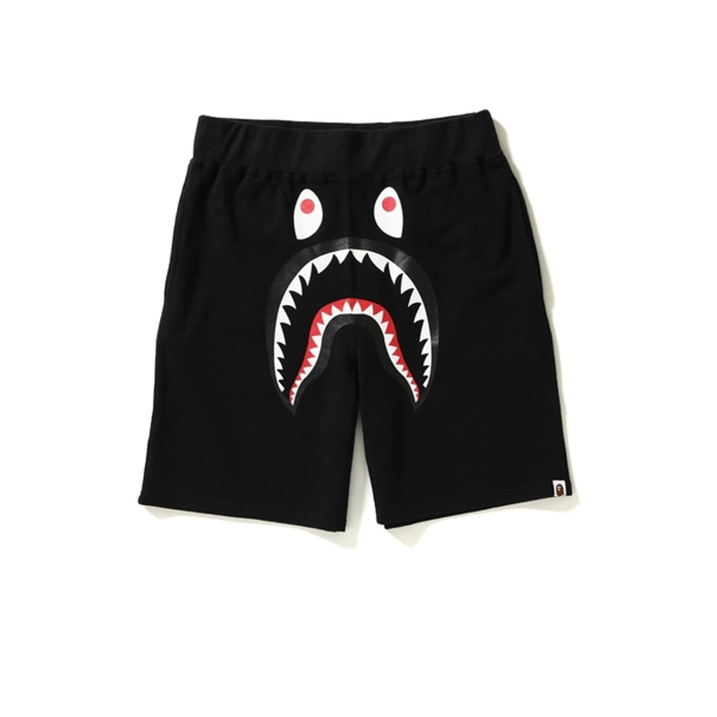 Bape shark pocket sweatshorts “black” - Centrall Online