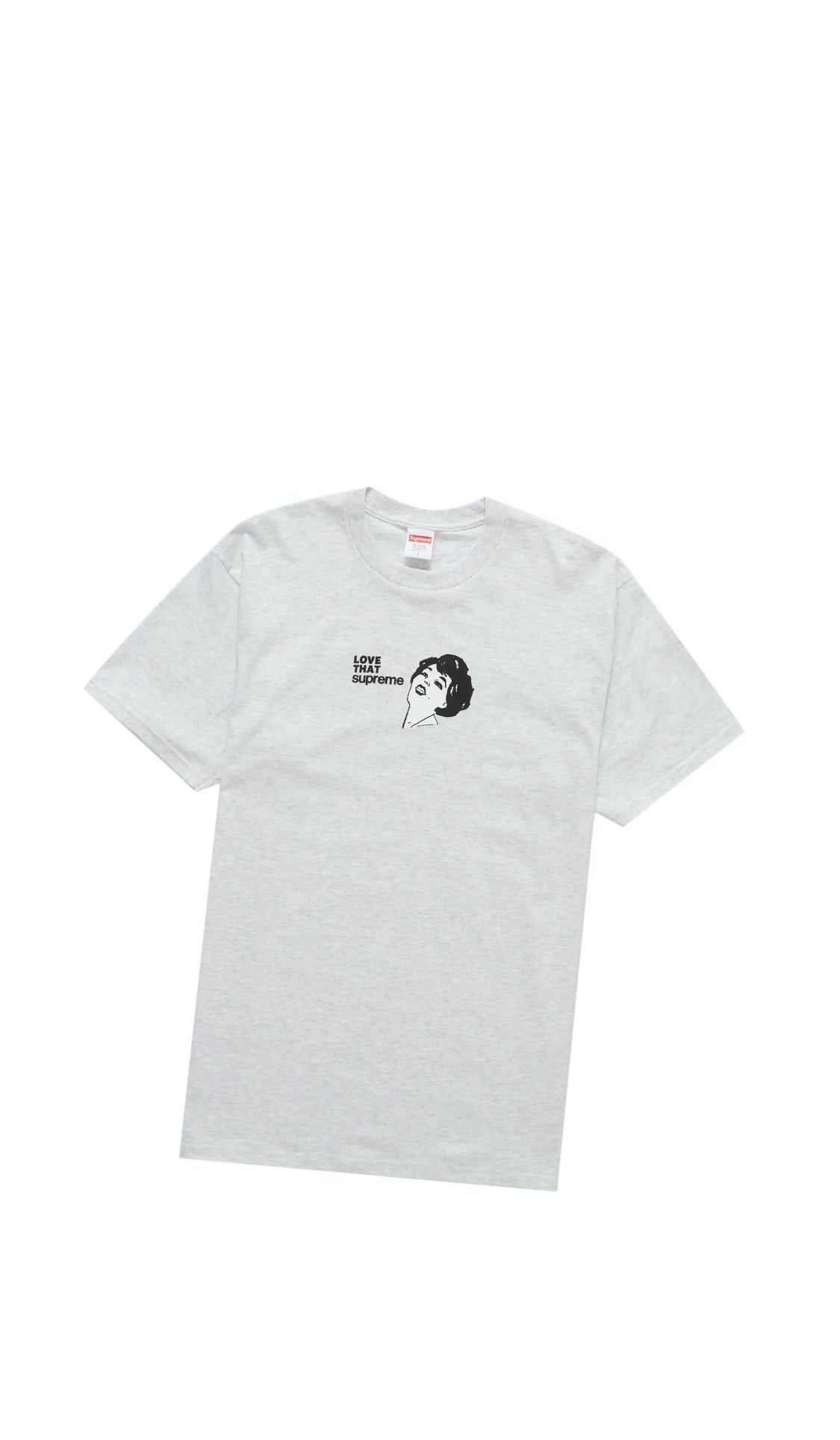 Supreme Love That Ash Grey Tee - Centrall Online