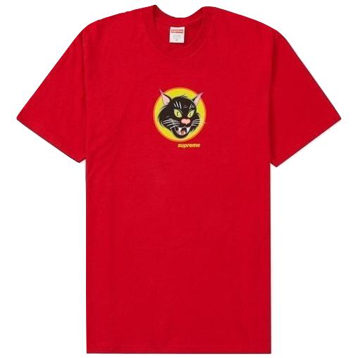 Supreme Black Cat Tee Red SS20 - Centrall Online