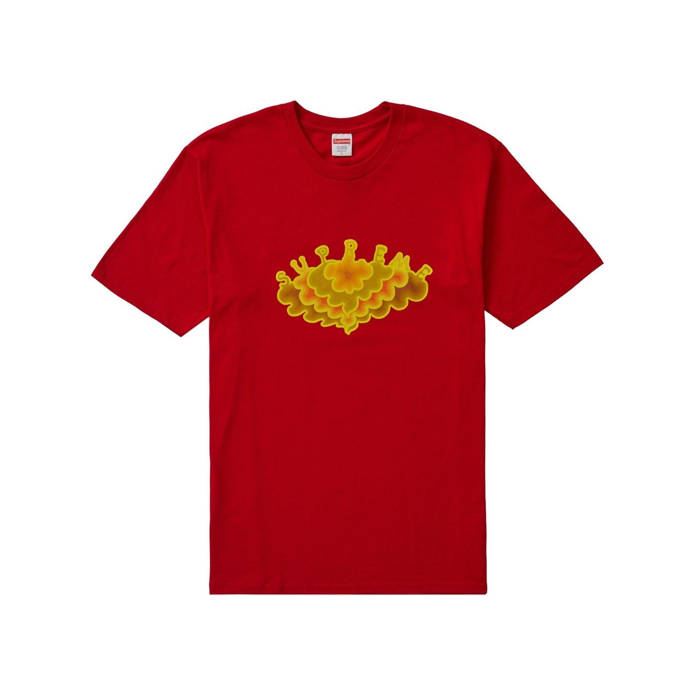 Supreme Cloud ‘red’ tee - Centrall Online