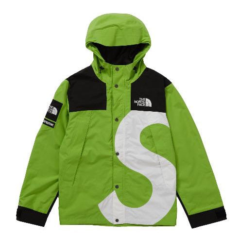 Supreme The North Face S Logo mountain jacket lime TNF - Centrall Online