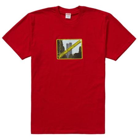 Supreme greetings tee red - Centrall Online