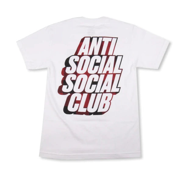 ASSC Blocked Red Plaid White Tee - Centrall Online