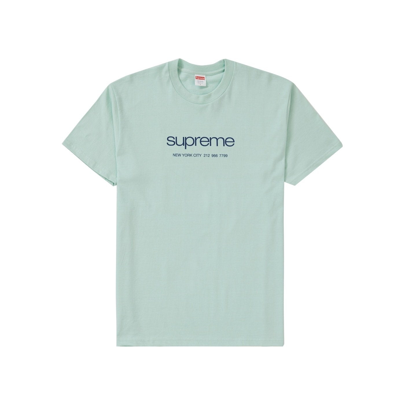 Supreme Shop Tee Light Teal SS20 - Centrall Online