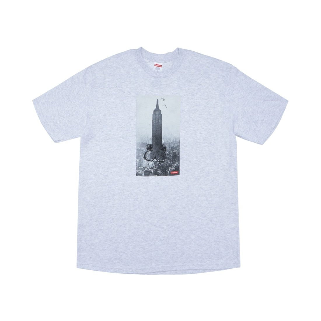 Supreme mike Kelley Empire State tee heather grey - Centrall Online