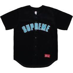 Supreme corduroy baseball jersey - Centrall Online