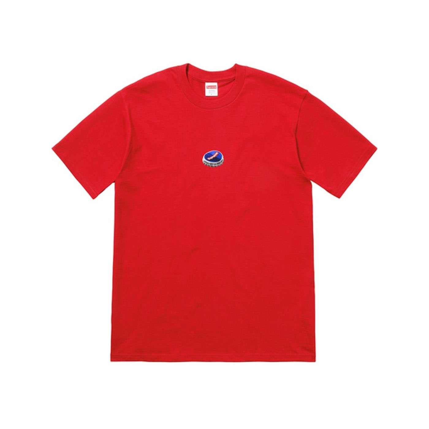 Supreme bottle cap tee red - Centrall Online