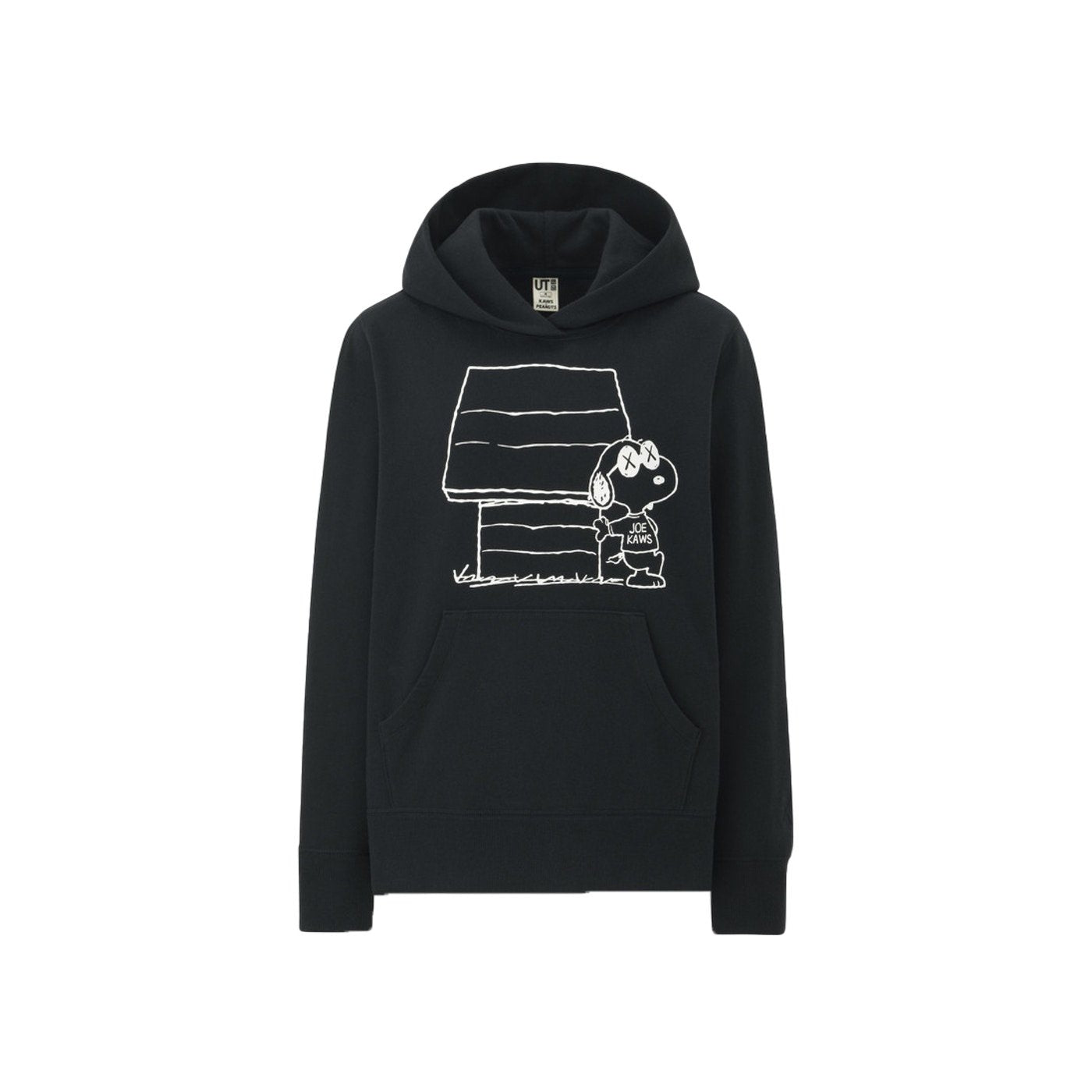 Uniqlo x Kaws Snoopy Black Pullover Hoodie - Centrall Online