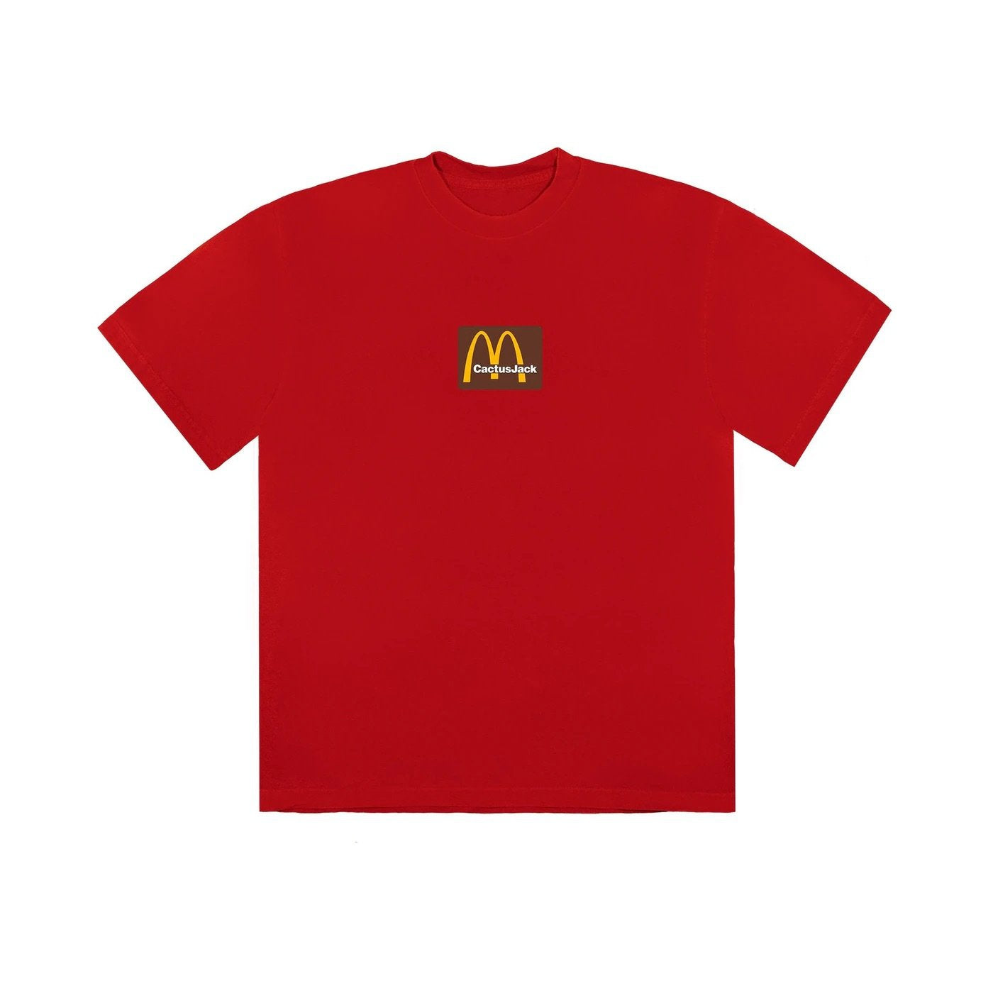 Travis Scott x McDonald's Sesame III T-Shirt Red - Centrall Online
