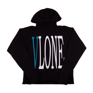 V Lone Hoodie "Black and Blue" - Centrall Online