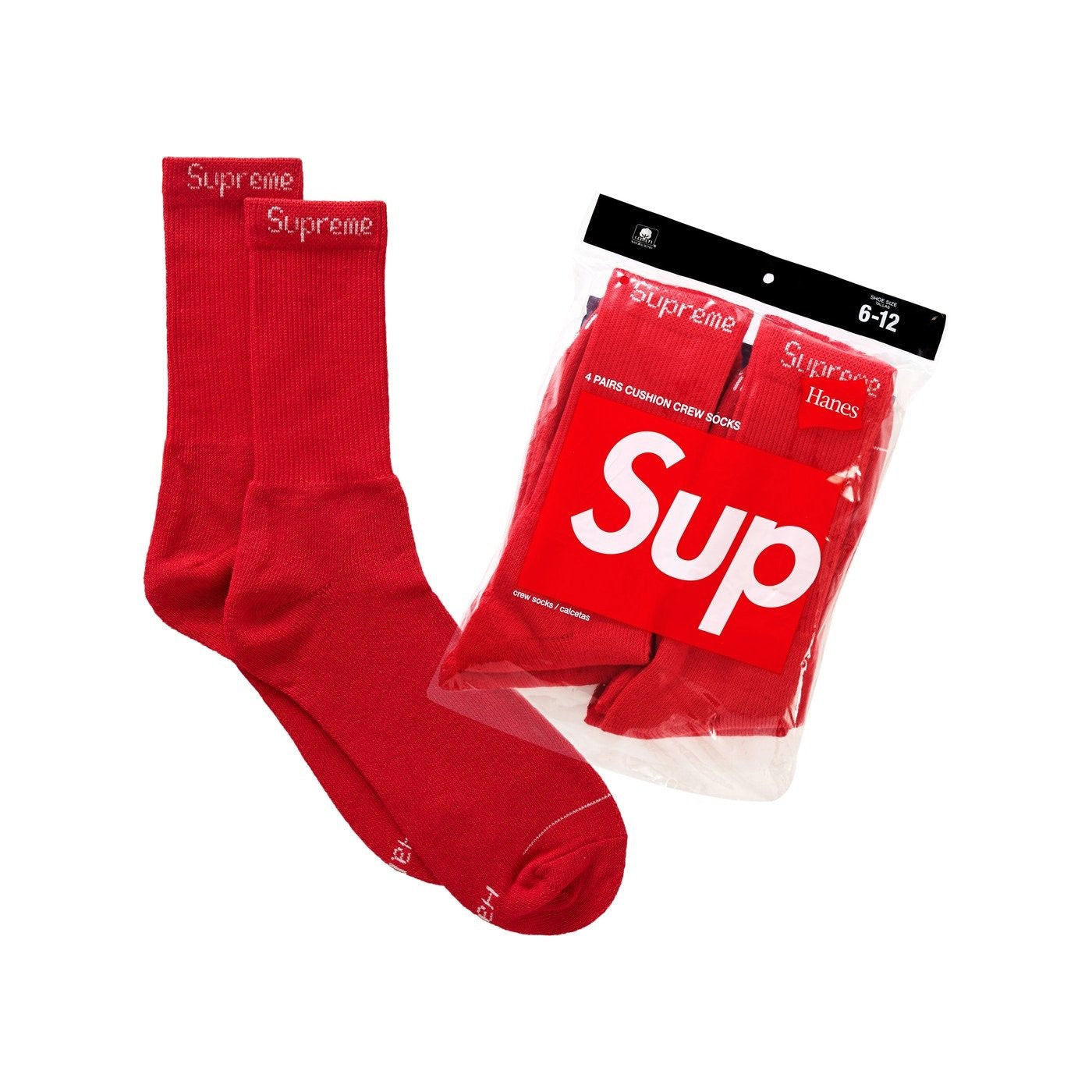 Supreme Socks Red - Centrall Online