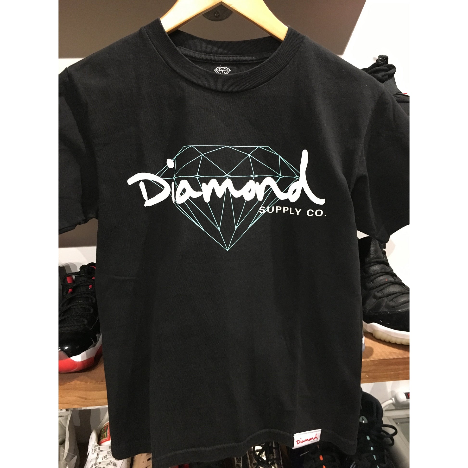 Diamond Supply co. Tee "Black" - Centrall Online