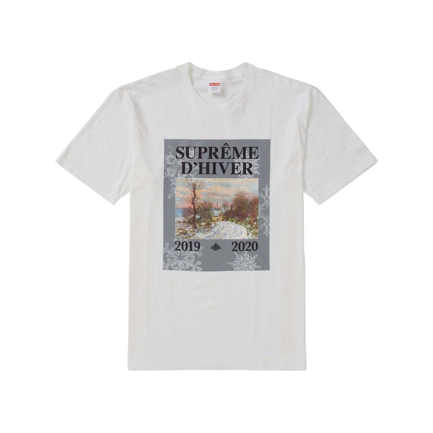 Supreme d’hivers tee White - Centrall Online