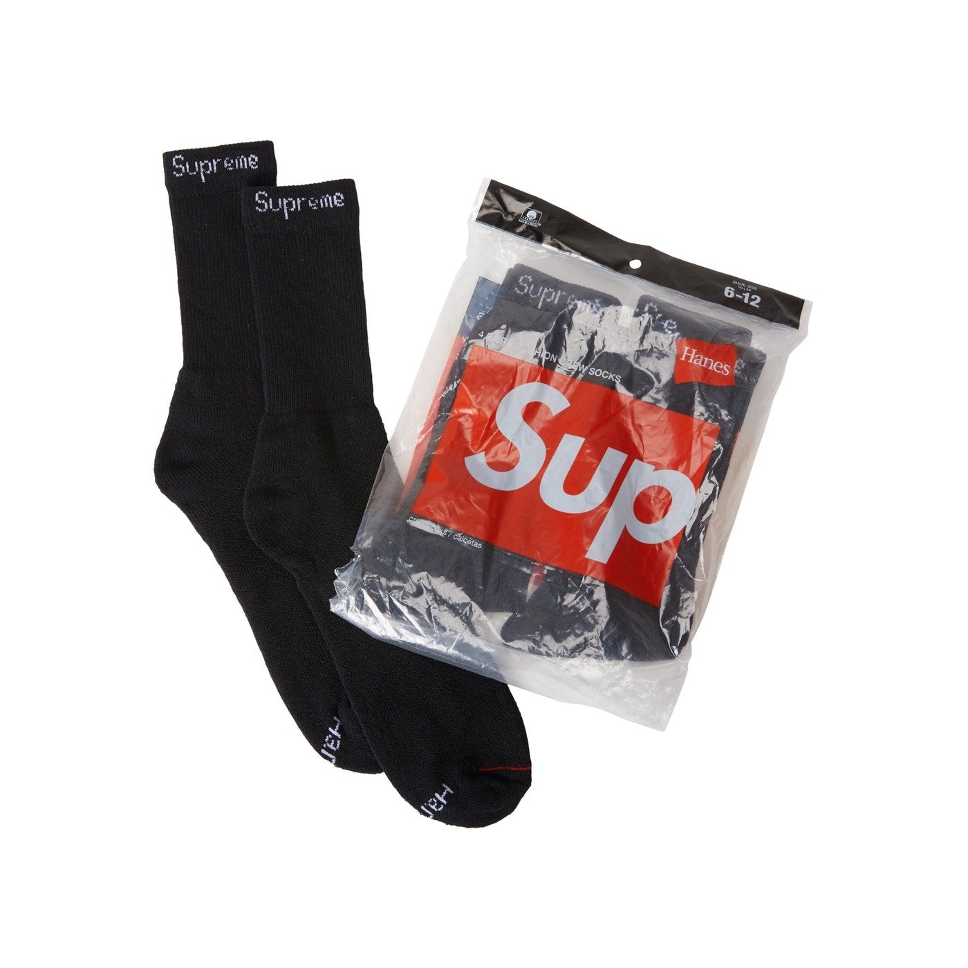 Supreme Socks Black - Centrall Online