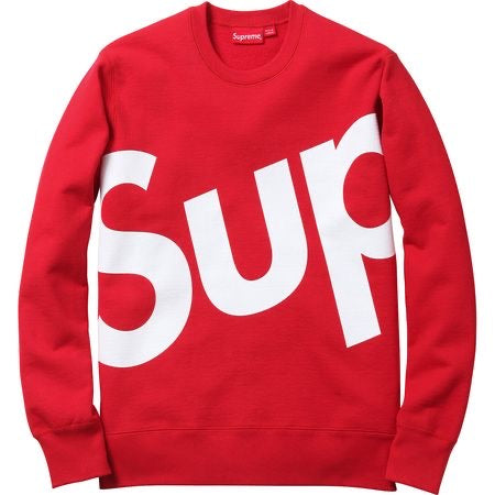 Supreme Sup Crewneck (red) - Centrall Online